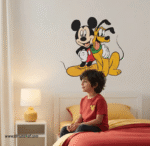 ⁦ملصق عملاق ميكي ماوس و الكلب Mickey Mouse and the dog⁩ - الصورة ⁦4⁩