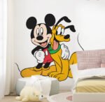 ⁦ملصق عملاق ميكي ماوس و الكلب Mickey Mouse and the dog⁩ - الصورة ⁦4⁩