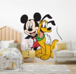 ملصق عملاق ميكي ماوس و الكلب Mickey Mouse and the dog