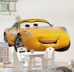 ⁦ملصق ديكور عملاق-سيارة-كرتون-Cartoon cars⁩ - الصورة ⁦4⁩