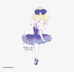 ⁦ملصق عملاق-فتاة كيوت-أميرة البالية-Ballet Princess⁩ - الصورة ⁦2⁩