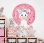 ملصق بناتي-يوني كورن-unicorn-وحيد القرن