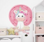 ⁦ملصق بناتي-يوني كورن-unicorn-وحيد القرن⁩ - الصورة ⁦3⁩