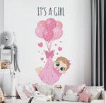 ⁦ملصق احتفال-مولود جديد-إنها فتاة-إنه ولد-IT'S A BOY-IT'S A GIRL⁩ - الصورة ⁦4⁩