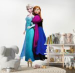 ⁦ملصق عملاق-فروزين-كرتون-frozen cartoon-ألوان زاهية⁩ - الصورة ⁦3⁩