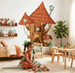 ملصق عملاق-منزل شجرة-tree house-ديكور غرفة الأطفال