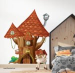 ⁦ملصق عملاق-منزل شجرة-tree house-ديكور غرفة الأطفال⁩ - الصورة ⁦3⁩