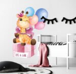 ⁦ملصق عملاق-مولود جديد-أنه ولد-It’s a Boy-أنها بنت-It’s a Girl⁩ - الصورة ⁦4⁩