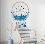 ⁦دريم كاتشر-Dream Catcher-تأثير الألوان المائية-تصميم أنيق وراقي⁩ - الصورة ⁦3⁩