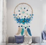 دريم كاتشر-Dream Catcher-تأثير الألوان المائية-تصميم أنيق وراقي