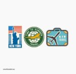 ⁦ميني استيكر-Travel-السفر-الرحلات-استكشافات⁩ - الصورة ⁦4⁩