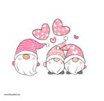 ⁦ميني استيكر-بابا نويل-قلوب-آيس كريم⁩ - الصورة ⁦4⁩