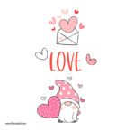 ⁦ميني استيكر-بابا نويل-قلوب-آيس كريم⁩ - الصورة ⁦3⁩