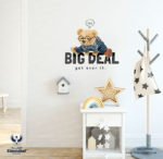 ملصق-دب كيوت-No Big Deal-Cute Bear