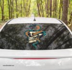 ⁦استيكر-ملصق ديكور-جمجمة-ثعبان-كوبرا-Cobra Snake⁩ - الصورة ⁦4⁩