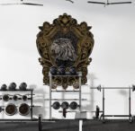 ⁦استيكر-ملصق ديكور-وجه صقر-برواز- زخارف-Eagle⁩ - الصورة ⁦3⁩