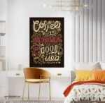 ⁦بوستر-ملصق ديكور-قهوة-زخارف-Coffee is Always A Good Idea⁩ - الصورة ⁦3⁩