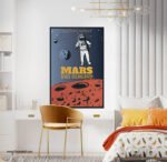 ⁦بوستر-ملصق ديكور-رجل فضاء-كوكب المريخ-Mars⁩ - الصورة ⁦3⁩