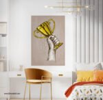 ⁦بوستر-ملصق ديكور--Poster-كأس-Cup-زراع-مقاسات متعددة⁩ - الصورة ⁦3⁩