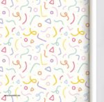 ⁦ورق حائط-زخارف متنوعة-ألوان عديدة-Happy⁩ - الصورة ⁦4⁩