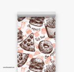 ⁦ورق حائط مطابخ-مطاعم-ساندوتش-Fast Food⁩ - الصورة ⁦2⁩
