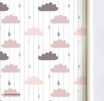 ⁦ورق حائط-سحابات-ملونة-خطوط-قطرات المياه-Cloud⁩ - الصورة ⁦4⁩