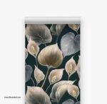 ⁦ورق حائط-زخارف-زهور-نباتات-أوراق الشجر-Flowers⁩ - الصورة ⁦2⁩