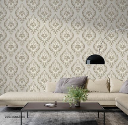 ورق حائط-زخارف-كلاسيك-نقوش-new Classic-wallpaper
