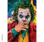 بوستر-ملصق ديكور-Joker-جوكر-ألوان زاهية