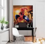 ⁦بوستر عملاق-سبايدر مان-Spider Man-نيويورك-مقاسات متعددة⁩ - الصورة ⁦2⁩