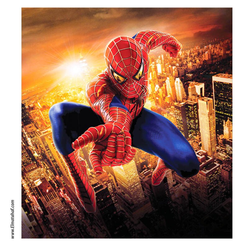 Elmatahaf-PO-007(بوستر-بوسترات -ملصقات ديكور-المتحف_4 بوستر عملاق-سبايدر مان-Spider Man-نيويورك-مقاسات متعددة - الصورة 1