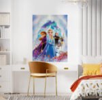 ⁦بوستر-ملصق ديكور-Snow Queen Elsa-Frozen⁩ - الصورة ⁦3⁩