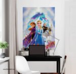 ⁦بوستر-ملصق ديكور-Snow Queen Elsa-Frozen⁩ - الصورة ⁦2⁩