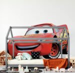 ⁦ملصق عملاق-سيارة كارتون-Cartoon car-أطفال-مقاسات عديدة⁩ - الصورة ⁦4⁩