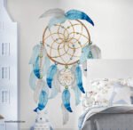 ⁦دريم كاتشر-Dream Catcher-ألوان زاهية-ريش-Feathers⁩ - الصورة ⁦4⁩
