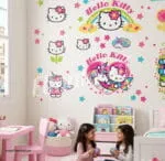 استيكر ملصق ديكور Hello Kitty بنات كيوت