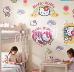 ⁦استيكر ملصق ديكور Hello Kitty بنات كيوت⁩ - الصورة ⁦3⁩