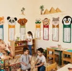 ⁦استيكر جدول الضرب على شكل حيوانات⁩ - الصورة ⁦4⁩